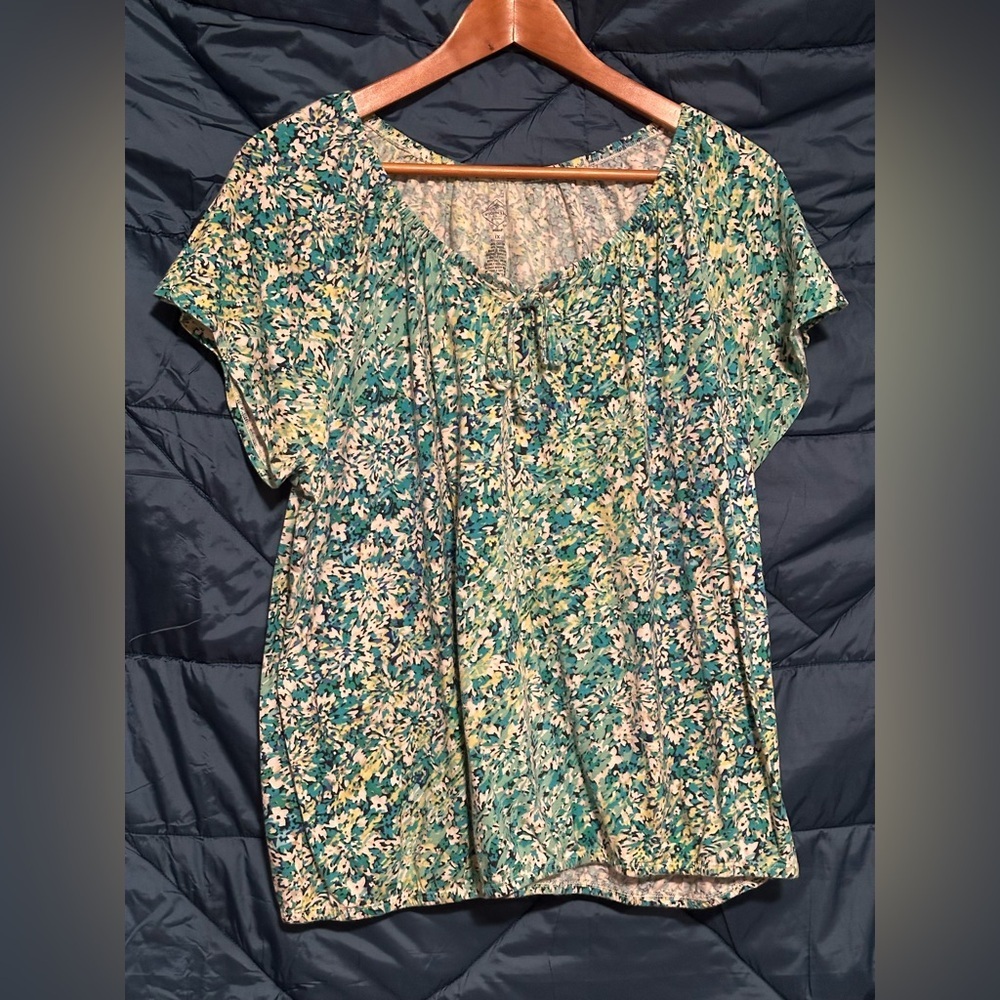 St. John's Bay Women’s Floral Blouse